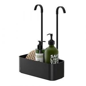 Tiger 2 Store Etagère de douche 25x12x34cm pour robinet de douche Noir - Noir