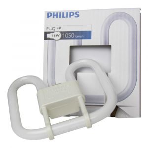 Image de Philips Lampes PL-Q Pro 4 broches, lampeà économie d'énergie, GR10q, 16W PH PLQ16W8354P