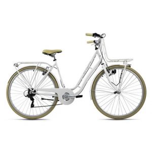 Image de KS Velo de ville 28 swan blanc porte bagages avant tc 51 cm cycling m 170 182 cm