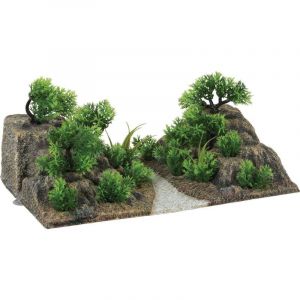Zolux D&eacute;cor complet pour aquarium 30 cm Landscape Chemin et rochers