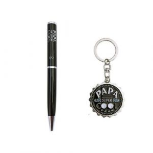 - Coffret Stylo et Porte Clés - Papa - 31119