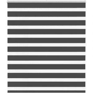 VidaXL Store Zèbre Noir 130x100 Cm Largeur Du Tissu 125,9 Cm Polyester