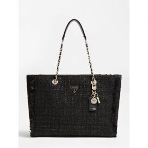 Image de Guess CABAS CESSILY TWEED Noir