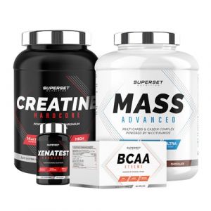 Superset Nutrition Programme prise de masse expert mass advanced 2 5kg chocolat creatine hardcore orange bcaa xtreme xenatest hardcore