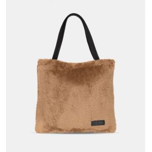 Eastpak Sac cabas Charlie façon fourrure Marron - Couleur Marron - Taille Taille unique
