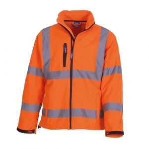Yoko Veste haute visibilit&eacute; - Homme (2XL) (Orange fluo) - UTBC1246