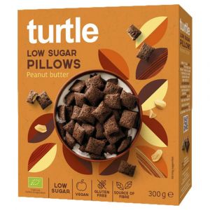 Turtle Knusperkissen mit Erdnussfüllung zuckerarm glutenfrei