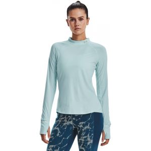 Image de Under Armour OutRun the Cold Long Sleeve Shirt Women, bleu L T-shirts course à pied