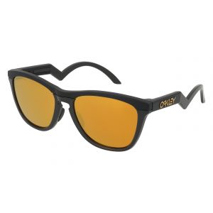 Oakley Lunettes frogskins hybrid matte black prizm 24k polarized ref oo9289 0655