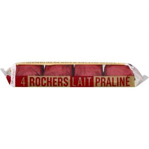 Monoprix Rochers lait praliné - Les 4 rochers de 35 g