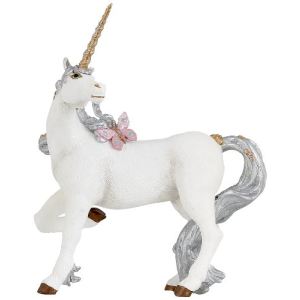 Papo Figurine Licorne (dor&eacute;e ou argent&eacute;e)