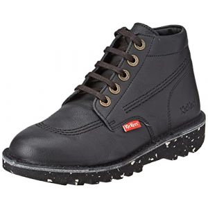 Kickers Bottillons Cuir Neorallye 2 Noir - Couleur Noir - Taille 37