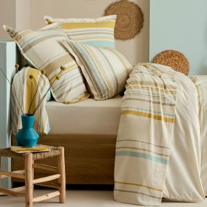 Tradilinge Taie D'oreiller En Coton Rayures Bayad&egrave;re