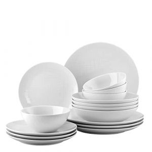 Rosenthal - Mesh Weiss Tafelservice 16er Set Geschirr 1 ct (288.49 &euro; / 1 ct)