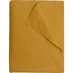 Drap Plat 240x300 cm Safran - 100% Coton 57 Fils