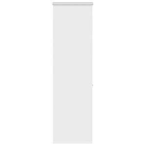 VidaXL Store enrouleur de douche avec cassette largeur du tissu 76 cm