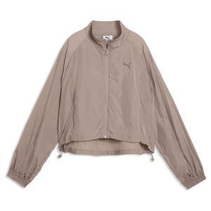 Puma Veste HER Relaxed Woven marron femme - M