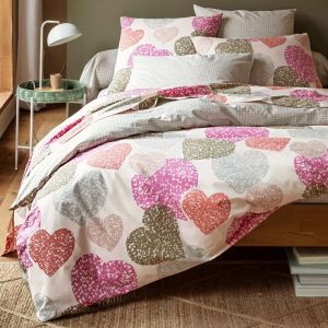 Housse de couette LOVERS FLANELLE - multicolore