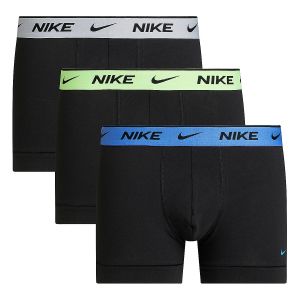 Nike Boxers Pack De 3 - Noir/jaune Fluo/gris, pointure Small - Noir - Taille Small