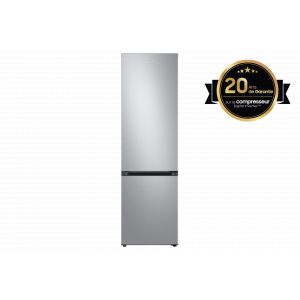 Samsung Réfrigérateur Combi 2m 390L Inox Classe Énergétique E et Smart AI - RB38C600ESA