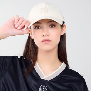 New era 9twenty Women Ny Linen Beige