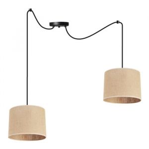 Lampe Suspendu Plafond Lustre Abat-Jour 20 Cm Araign&eacute;e