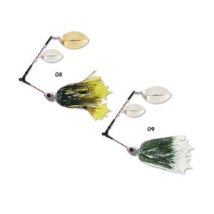 Delalande SPINNERBAIT FLEX JUPE FROG 21g - couleur 09