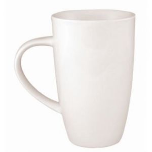 Image de Olympia 6 X Whiteware Latte Tasses à café en porcelaine de 396,9 gram 400 ml Tasse à thé