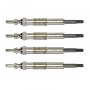 Univcar Lot de 4 bougies de prechauffage Solenza Pickup Megane Clio ii Kangoo Traffic 8200423227 8200787721 7700100635