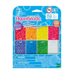 Aquabeads La recharge N&eacute;ons - Kit de Loisirs cr&eacute;atifs - Activit&eacute; Manuelle Enfants en Toute autonomie - Recharge de Perles Qui collent avec de l'eau - Jouet Enfant 4 Ans et + - 35143