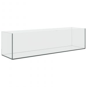 Image de VidaXL Aquarium Avec Stockage Blanc Verre