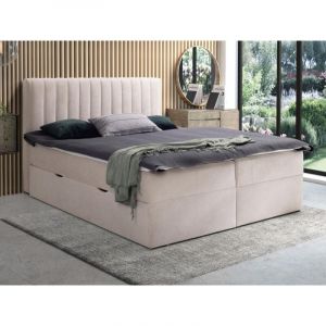 Image de Magnifique matelas 180x200 &agrave; ressort ensach&eacute;s Souple 2 places Non memoire de forme d'&eacute;paisseur 114 cm