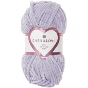 Rico Design Découvrez le Confort et la Douceur de la Pelote Velours Creative Chenillove 100GR de (...) - 07 Lilas clair violet