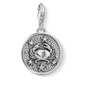 Thomas Sabo Pendentif Charm &acute;&acute;Cancer&acute;&acute; argent&eacute; 1643-643-21