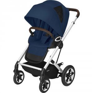 Image de Cybex Poussette talos s lux chrome navy blue - navy blue