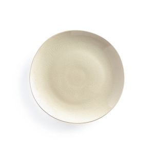 Lot 4 iettes plates craquelées, GOGAIN Ecru Taille Taille Unique