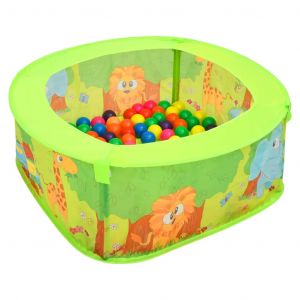 Image de VidaXL Piscine à balles avec 300 balles pour enfants 75x75x32 cm