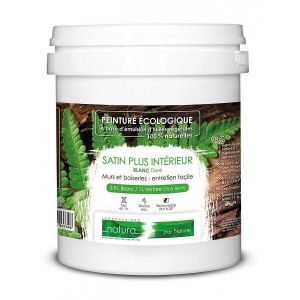 Vert Anis-Peinture murale naturelle écologique aspect satin intérieur Natura - 1 L