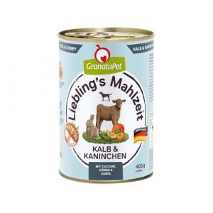 Granatapet Favoris - Nourriture Humide pour Chien - pour Chien - sans céréales et sans sucres - 6 x 400 g