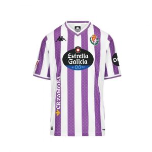 Kappa Maillot Domicile Valladolid Football Homme Violet Officiel Football