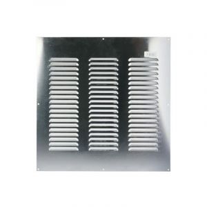Renson Grille à persienne 436 500 x 500 mm - anodisé argent - 45005001
