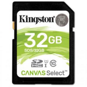 Kingston Canvas Select 32Go SDHC UHS-I Classe 10