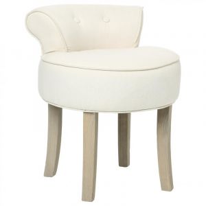Image de Lot de 2 tabourets Lin Firmin Beige