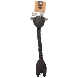 Jouet Chien - D&D Home Jouet girafe George Gris - 30 x 22 x 10 cm