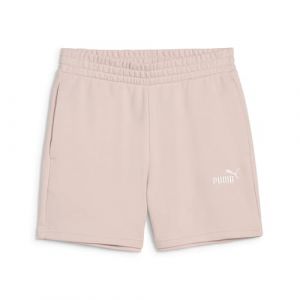 Puma ESS Small No. 1 Logo 5'' High-Waist Shorts TR (s), Short tricoté Femme, Rose Quartz, L