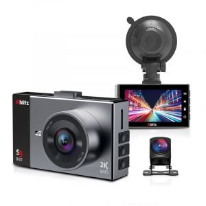 Cam&eacute;ra embarqu&eacute;e Xblitz Full HD avec cam&eacute;ra arri&egrave;re pour S9 Duo