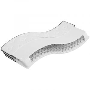 VidaXL Matelas à ressorts bonnell moyen 70x200 cm