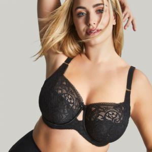 Soutien-gorge bonnets entiers noir