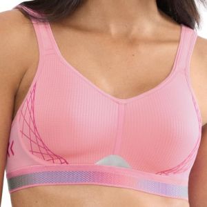 Triumph Triaction Cardio Flow P Ex Bra, Rose Bonbon, 90F Femmes