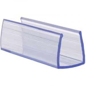 Efectoled - Clip de Fixation pvc pour Gaine Néon led Flexible Dimmable 11W/m 220V ac 60 LED/m Semi-circulaire 180° rgb IP67 sur Mesure Coupe